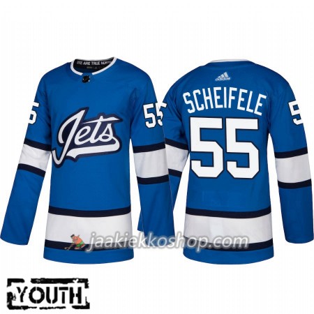 Lapsille NHL Winnipeg Jets Pelipaita Mark Scheifele 55 Adidas Alternate 2018-19 Authentic